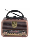 Everton Rt-845 Retro Güneş Enerjili Panelli Bluetooth Kablosuz Nostaljik Radyo