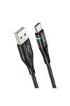 Hızlı Şarj Kablosu Armor Kablo Ucu Korumalı 100W Ultra Fast Charge USB To Type-C PD Data Kablo 1M
