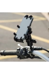 JX-043 Motorsiklet ve Bisiklet Telefon Tutucu Gidon Bağlantılı Titreşim Engelleyici