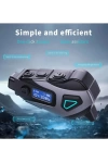 K10 Motosiklet Kask Kameralı Fm Radyo Wifi 5.4 Kulaklık 1080P Su Geçirmez 32GB MicroSD Dahil
