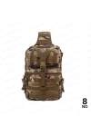 35cm Kamuflaj Multicam 20 LT Taktik Omuz Çantası 14in NO8