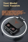 M88 Plus Enc ve Powerbank 1200mAh Özellikli Kablosuz Dokunmatik Kulakiçi Bluetooth Kulaklık