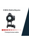 Maverick GEN3 1x22 Kauçuk Kaplı Red Dot Nişangah