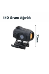 Maverick-IV 1x20 Mini Reflex Sight MIL RUBBER SIYAH