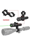 Pinty Hunting Rifle Green Laser Sight Dot Scope Adjustable with Mounts lazer