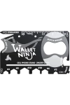 Wallet Ninja 18’i 1 Arada Kredi Kartı Boyutunda Multitool – Çakı, Açacak, Tornavida, Telefon Standı ve Daha Fazlası
