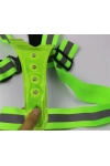Reflektif Işıklı Yelek Sarı Fosforlu Neon Bisiklet, Motosiklet,Scooter Gece İkaz Uyarı Yeleği