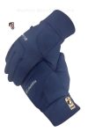 Softshell Unisex Oversize Mavi Bisiklet, Motosiklet Eldiven Dokunmatik Kışlık Suya Dayanıklı, Polarlı, Kaymaz Avuçiçi