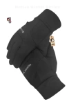 Softshell Unisex Oversize Siyah Bisiklet, Motosiklet Eldiven Dokunmatik Kışlık Suya Dayanıklı, Polarlı, Kaymaz Avuçiçi