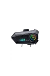 Y10-2X Motosiklet Bluetooth Kask Kulaklık – IPX6 Su Geçirmez, 1000M Interkom, 30 Saat Konuşma Süresi, 2in1 Mikrofon Seti