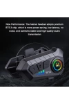 Y10-2X Motosiklet Bluetooth Kask Kulaklık – IPX6 Su Geçirmez, 1000M Interkom, 30 Saat Konuşma Süresi, 2in1 Mikrofon Seti