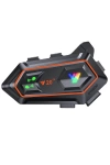 Y20 2X Intercom Motosiklet Kask Kulaklığı – 1000m Bağlantı, NC Gürültü Engelleme, IPX6, BT 5.3 İnterkom