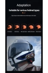 Y20 2X Intercom Motosiklet Kask Kulaklığı – 1000m Bağlantı, NC Gürültü Engelleme, IPX6, BT 5.3 İnterkom
