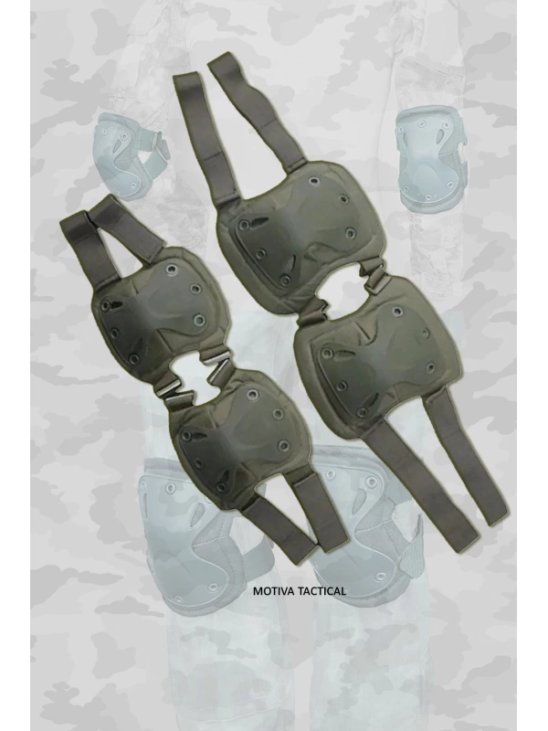 Askeri Airsoft Dizlik Dirseklik Knee-Elbow
