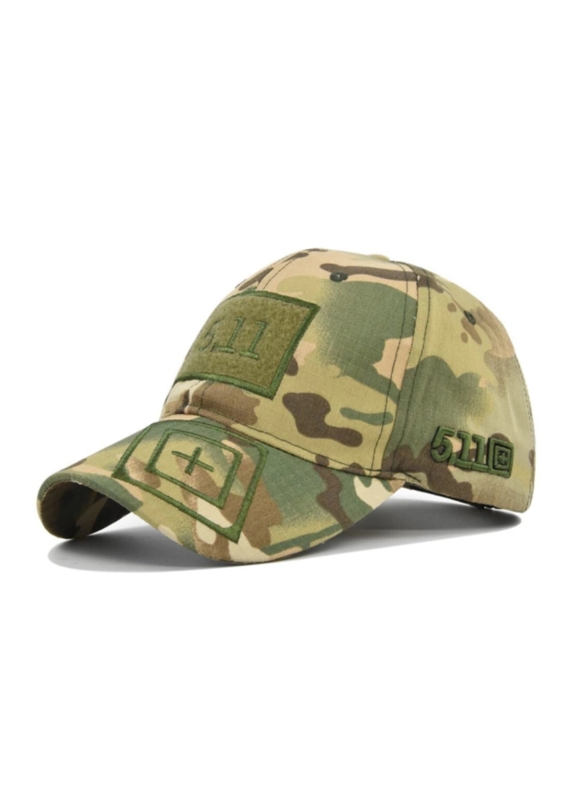 Outdoor Askeri Kamuflaj Multicam Şapka