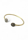 Special surface coated Markus and Herera medal bracelet