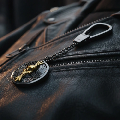 Special Design Skull Double Color Silver Keychain