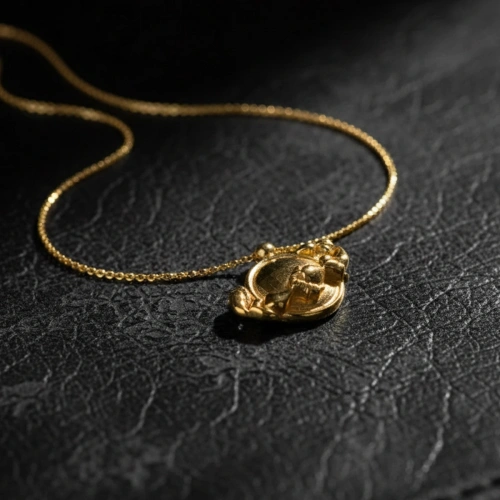 Full Moon Abundance Cycle Unisex Necklace