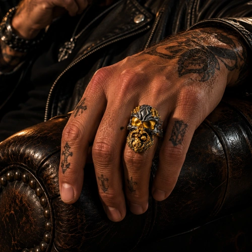 Skull Silver Ring