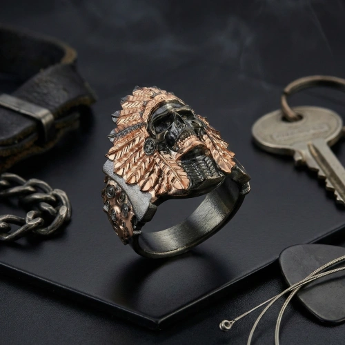 Kurukafa Gümüş Yüzük