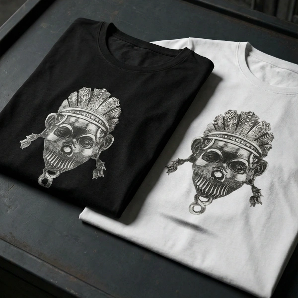 Festival Printed Crew Neck T-Shirt