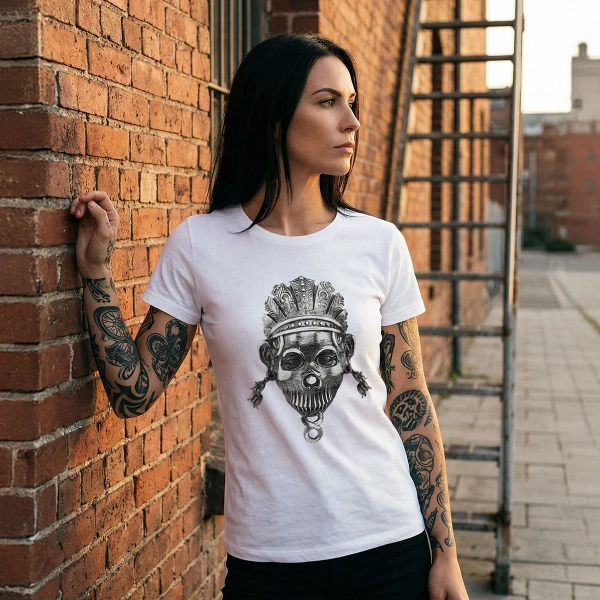 Festival Printed Crew Neck T-Shirt