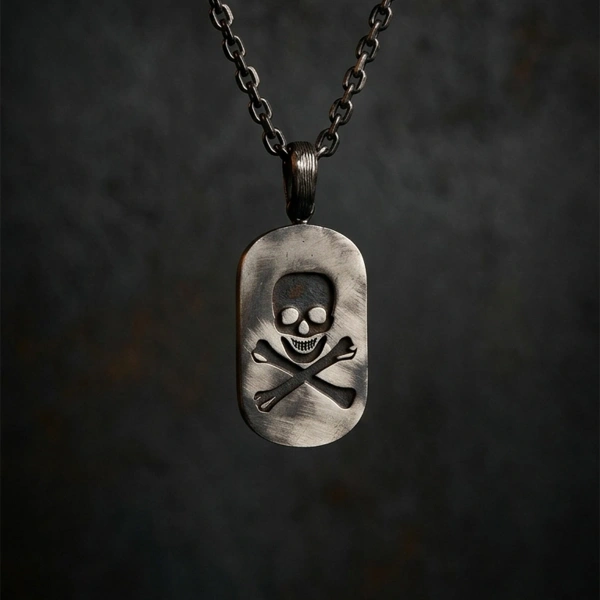 Kurukafa Künye Gümüş Kolye