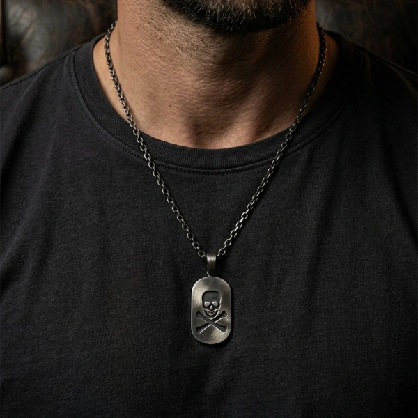 Kurukafa Künye Gümüş Kolye