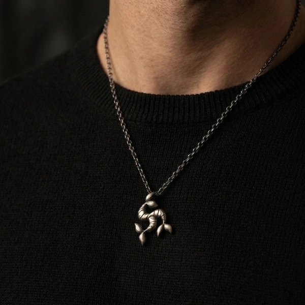 Kelt Balık Bolluk Bereket Kolye