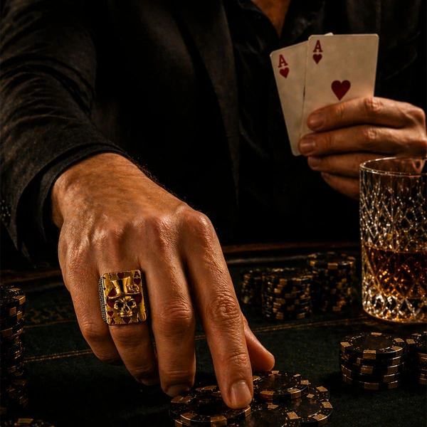 Kralın Kalbi Gümüş Yüzük