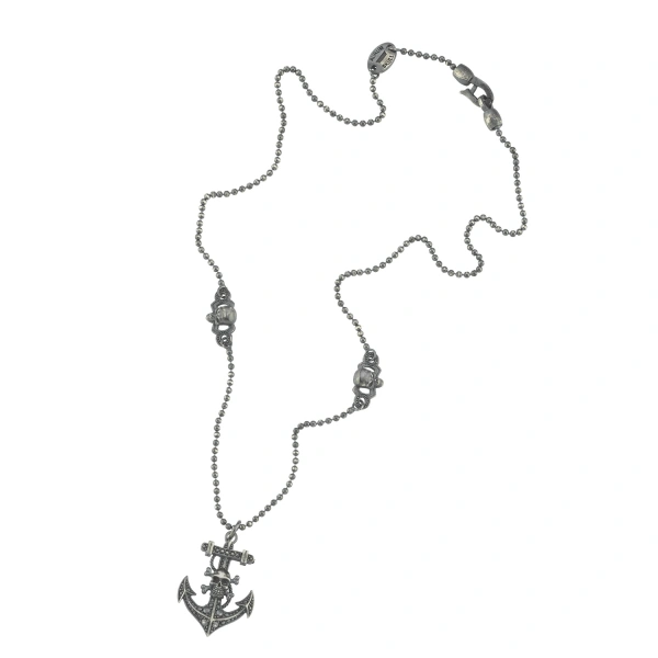 Dark Totem Viking Çapa Gümüş Kolye