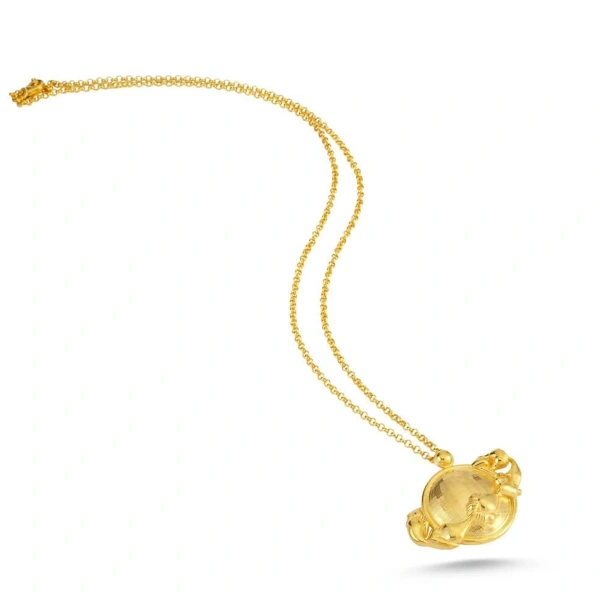 Dolunay Bereket Döngü  Unisex Kolye