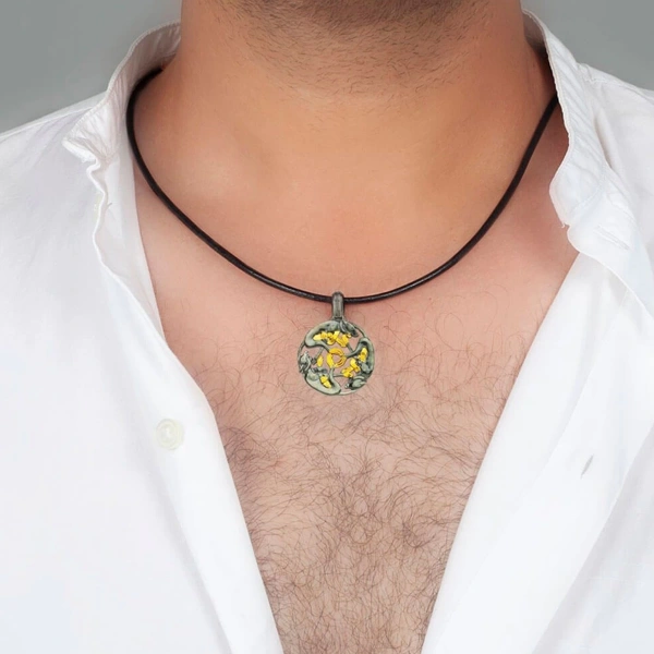 Dost Kurtlar Madalyon Gümüş Kolye