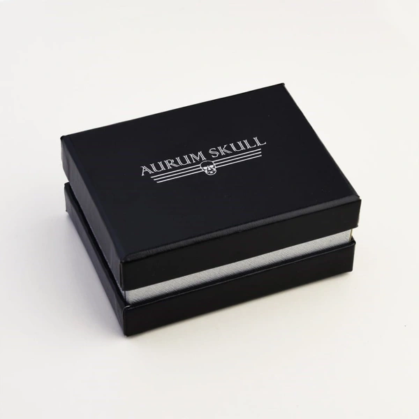 Firavun Başı Özel Kaplama Yüzeyli Gümüş Kolye