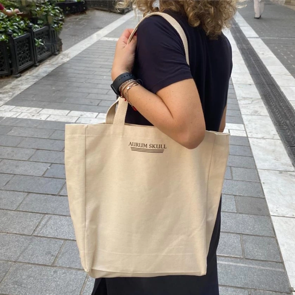 Ham Keten Logolu Çanta