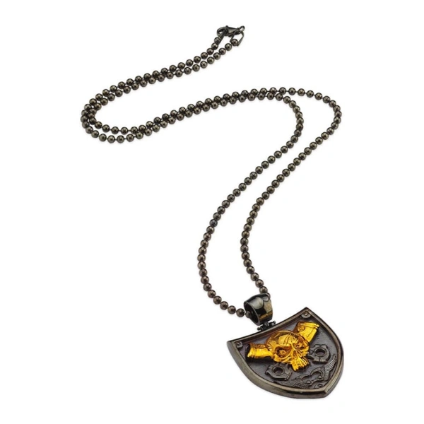 Kurukafa Apolet Gümüş Kolye