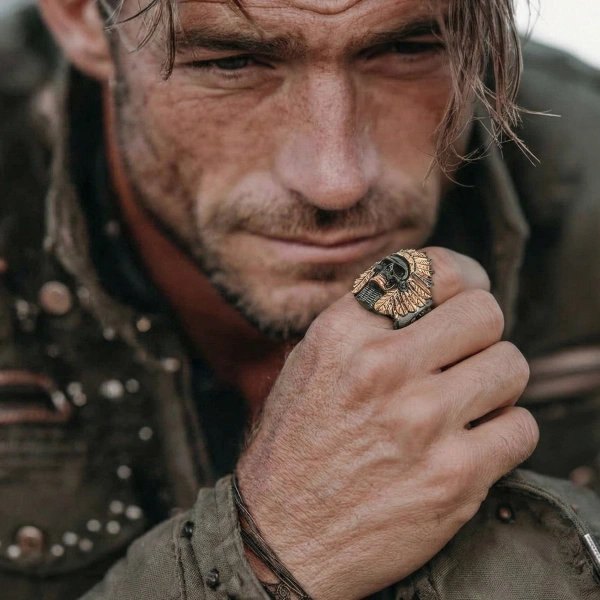 Kurukafa Gümüş Yüzük