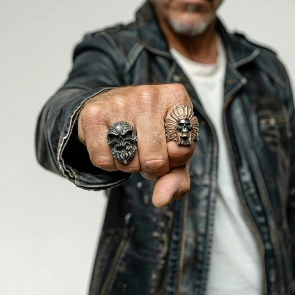 Kurukafa Gümüş Yüzük