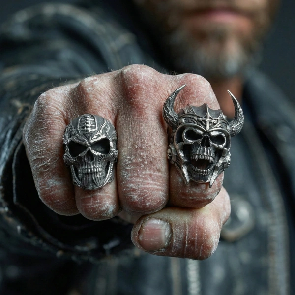 Kurukafa Gümüş Yüzük