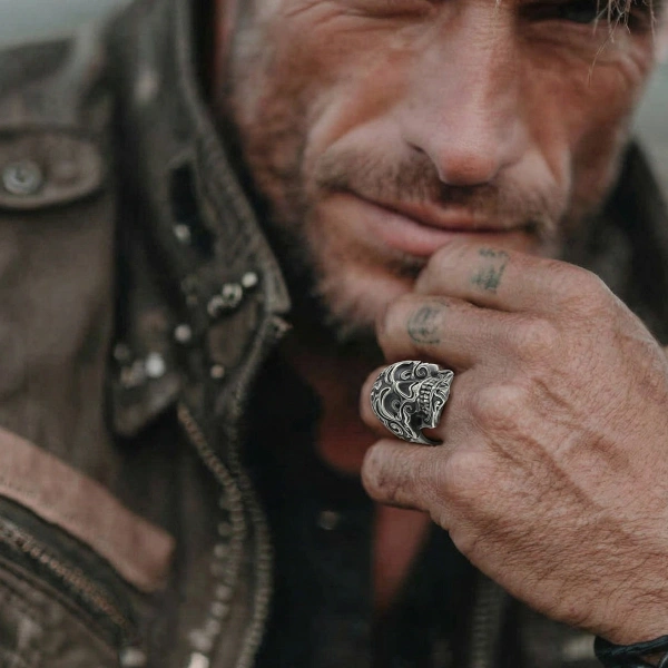 Kurukafa Gümüş Yüzük