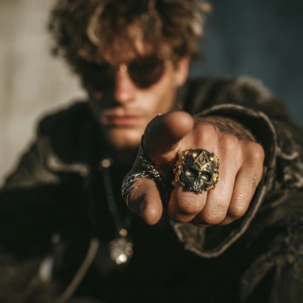 Kurukafa Gümüş Yüzük