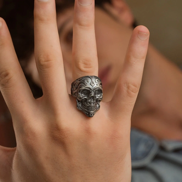 Kurukafa Gümüş Yüzük