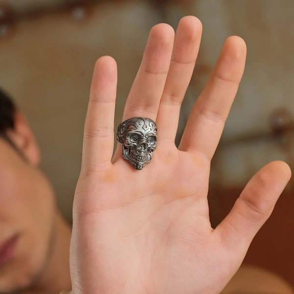 Kurukafa Gümüş Yüzük