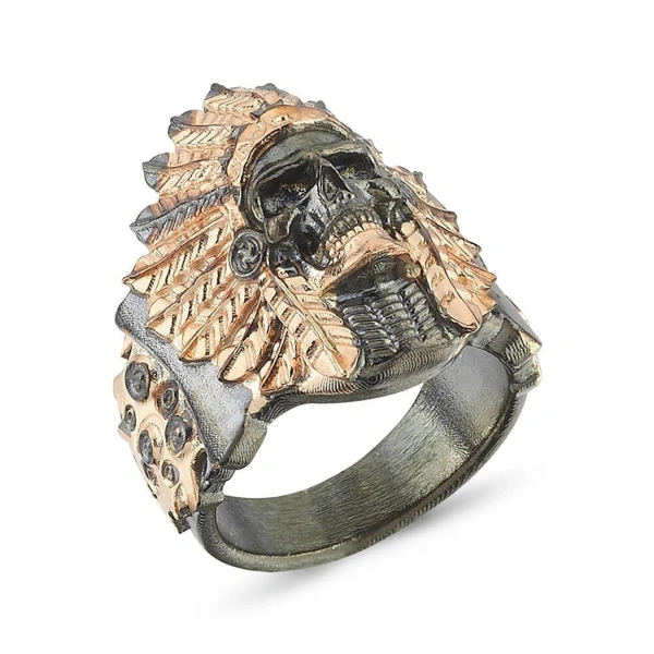 Kurukafa Gümüş Yüzük