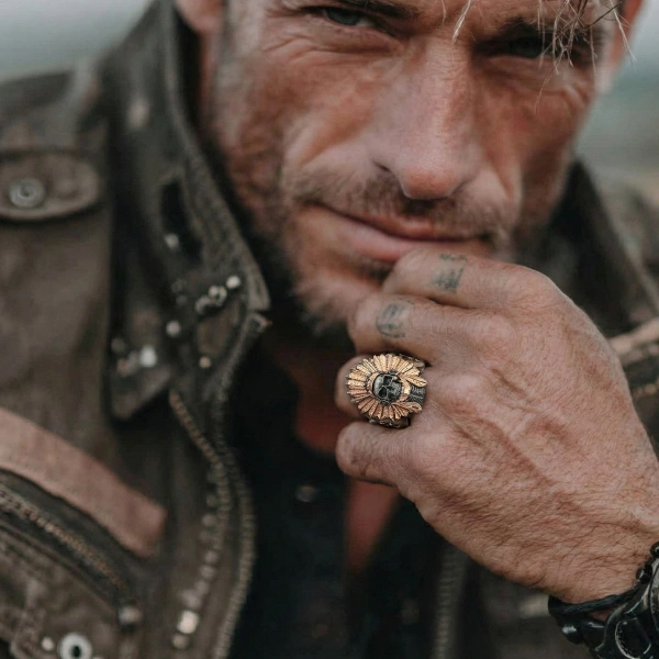 Kurukafa Gümüş Yüzük