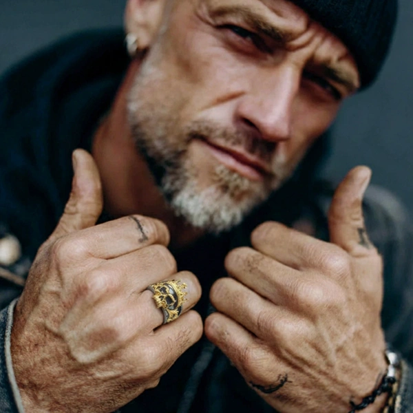 Kurukafa Gümüş Yüzük