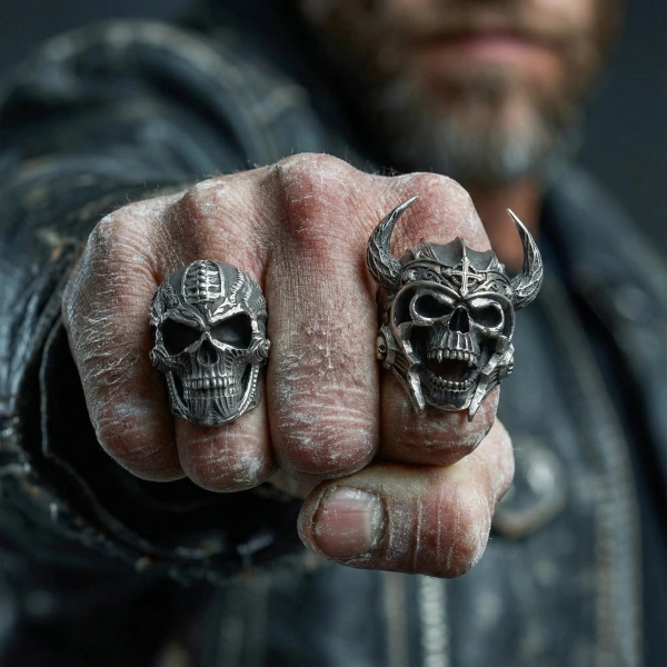 Kurukafa Gümüş Yüzük