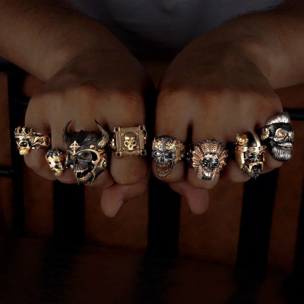 Kurukafa Gümüş Yüzük