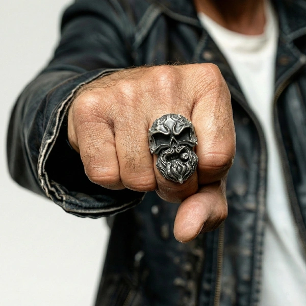 Kurukafa Gümüş Yüzük