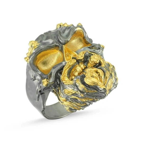 Kurukafa Gümüş Yüzük